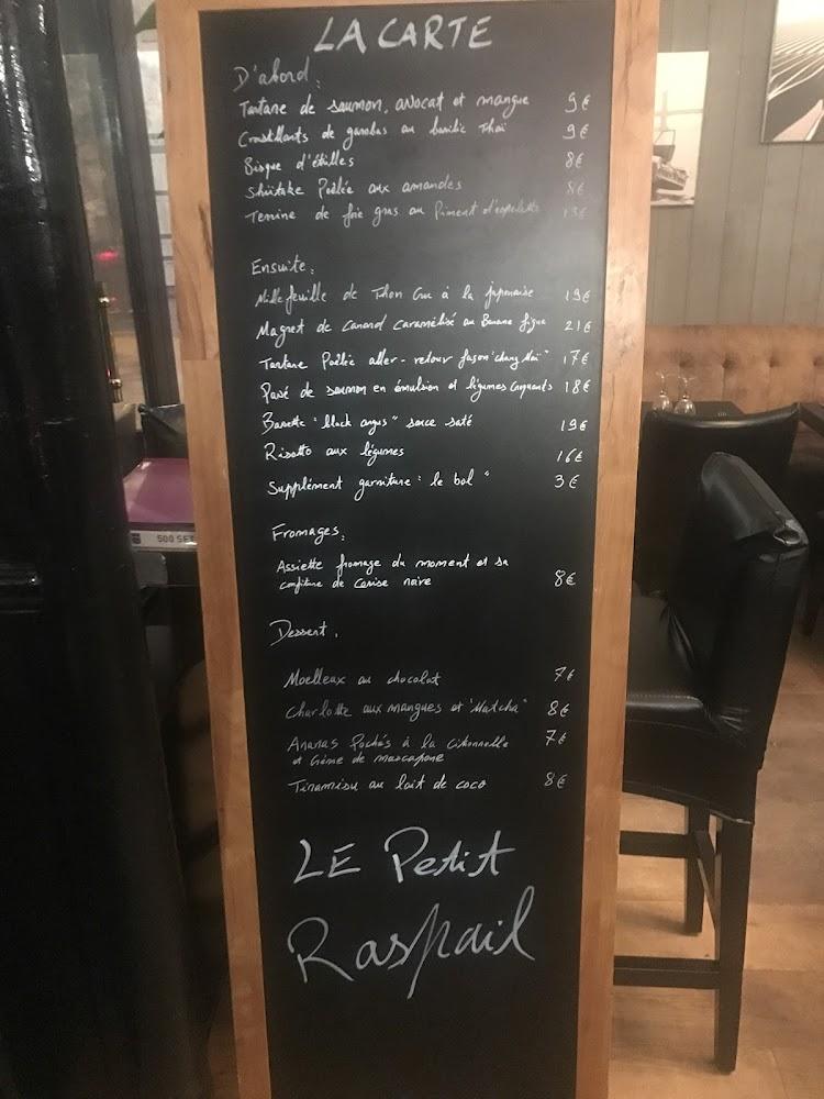 le petit raspail - Menu Image 2